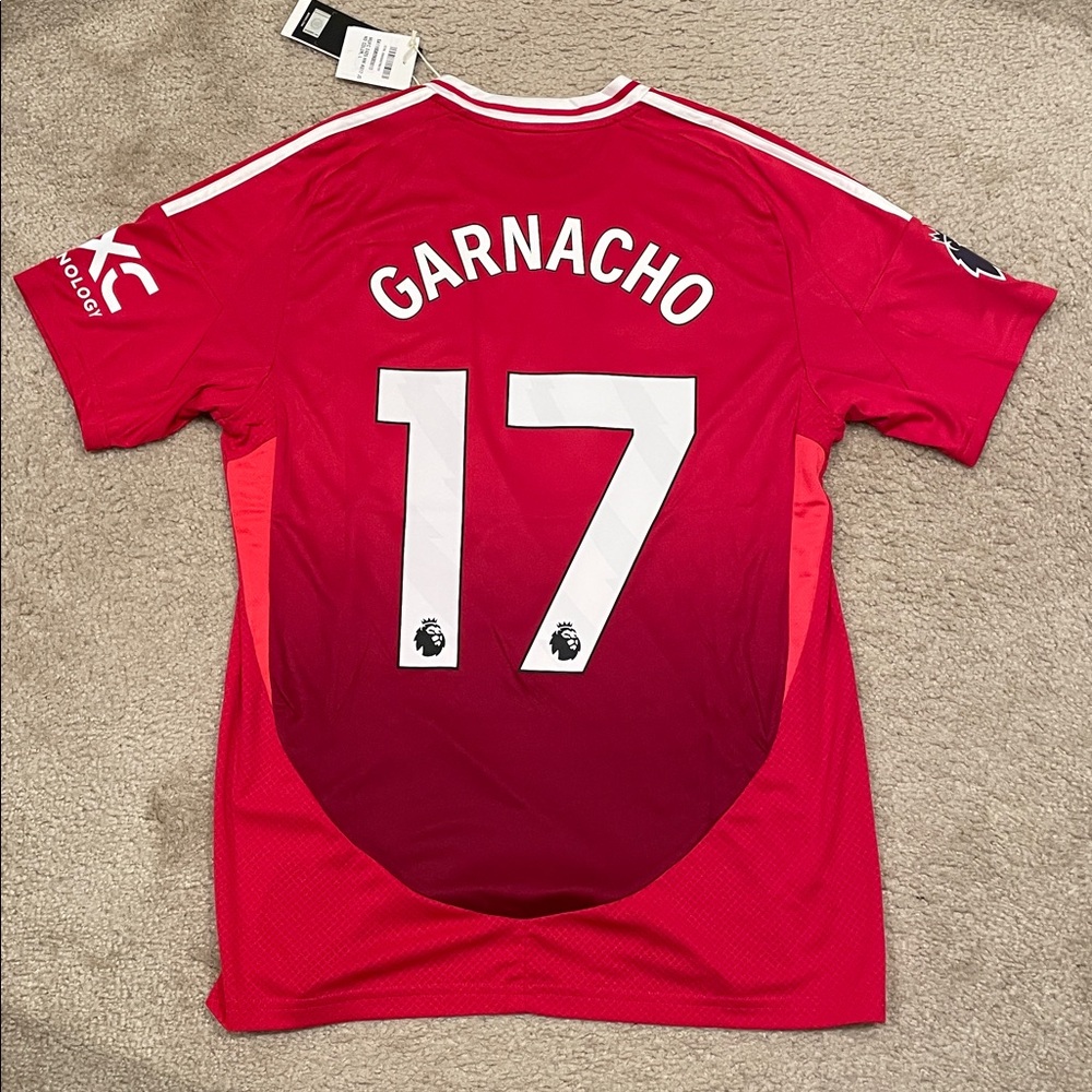 Adidas Garnacho Manchester United Home Jersey 24/25 men size L NWT - Picture 5 of 6